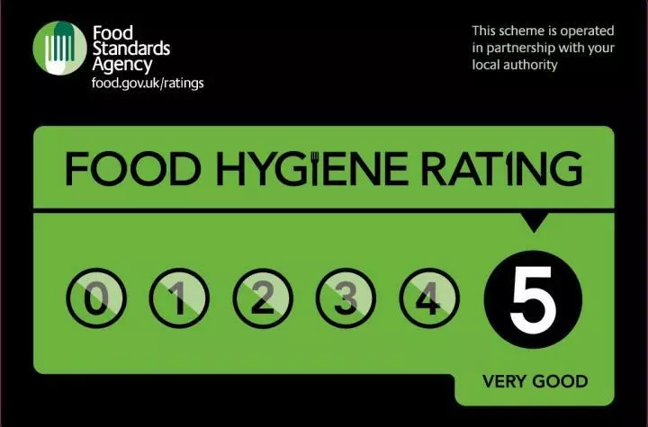 Food hygiene rating: very good (5/5)